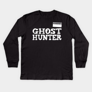 Ghost Hunter - Investigator Kids Long Sleeve T-Shirt